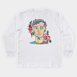 MGG Floral Kids Long Sleeve T-Shirt